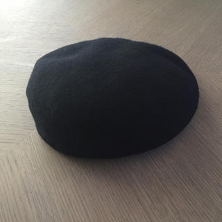 カシラ(CA4LA)のholiday×ca4la ベレー帽 ブラック(ハンチング/ベレー帽)