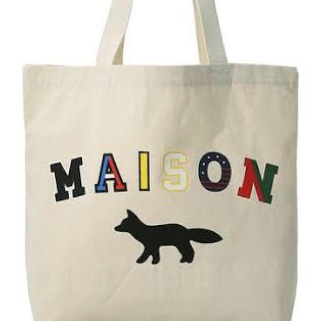 MAISON KITSUNE'(メゾンキツネ)の新品未使用 メゾンキツネ トートバック トート レディースのバッグ(トートバッグ)の商品写真