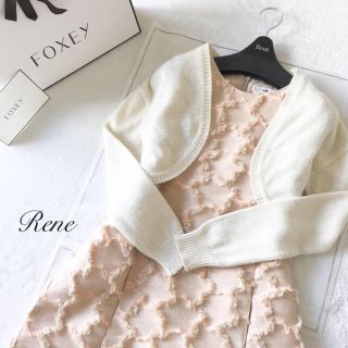 ルネ(René)の美品♡Rene  ルネ ふわふわ おリボン ボレロ /フォクシー(ボレロ)