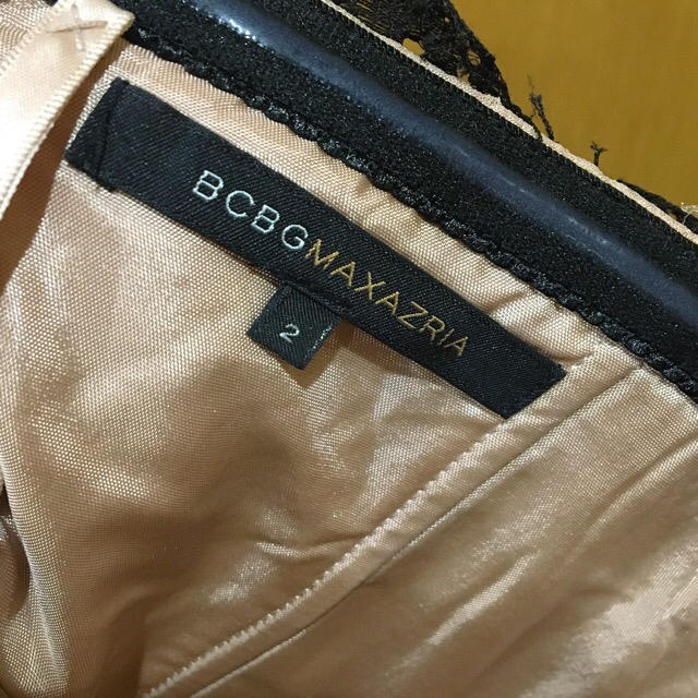 BCBGMAXAZRIA(ビーシービージーマックスアズリア)のBCBGMAXAZRIA ベアトップドレス レディースのフォーマル/ドレス(ミニドレス)の商品写真