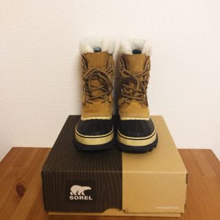 ソレル(SOREL)の★新品未使用★23センチ SOREL CARIBOU NL1005-280 バフ(ブーツ)