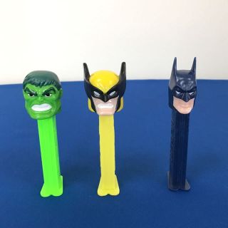 PEZ  ペッツ ハルク ウルバリン バットマン 3本セット(その他)