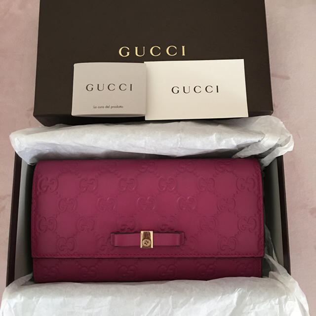 Gucci(グッチ)の  まみ様 専用   GUCCI長財布 ☆美品☆ レディースのファッション小物(財布)の商品写真