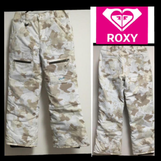 Roxy(ロキシー)のロキシー スノボ スキー スノー ウェア パンツ ボタニカル 迷彩 スポーツ/アウトドアのスノーボード(ウエア/装備)の商品写真