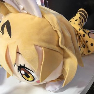 セガ(SEGA)のけものフレンズ サーバル  メガジャンボ寝そべりぬいぐるみ(キャラクターグッズ)