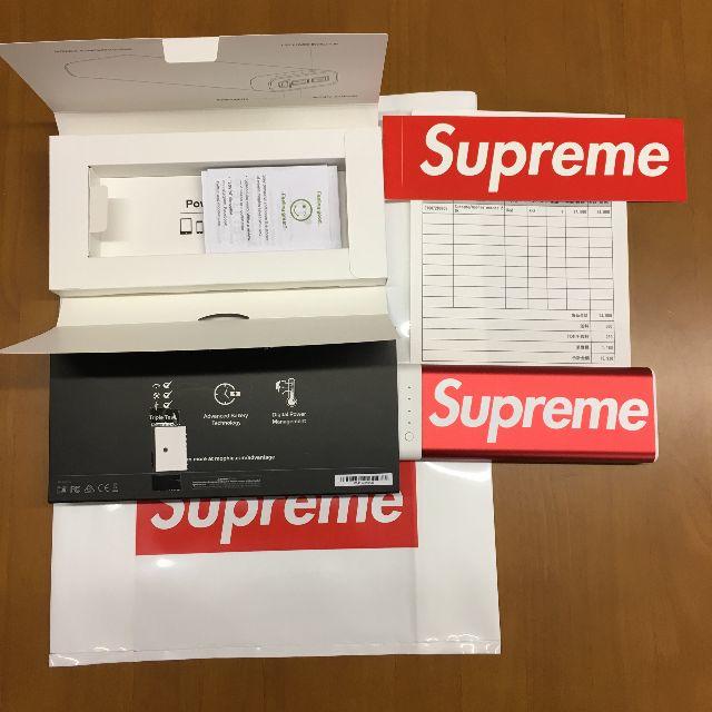 Supreme Mophie Encore 20k Red 充電器 バッテリー