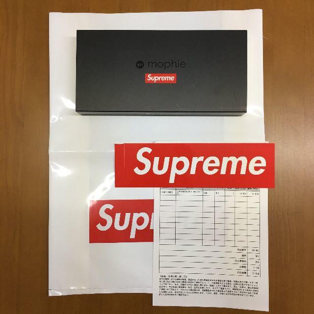 Supreme(シュプリーム)のSupreme Mophie Encore 20k Red 充電器 バッテリー スマホ/家電/カメラのスマートフォン/携帯電話(バッテリー/充電器)の商品写真