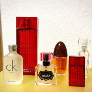 ヴィクトリアズシークレット(Victoria's Secret)のBTSジョングク愛用！海外 香水お試しセット(+おまけ RED DOOR)(香水(女性用))