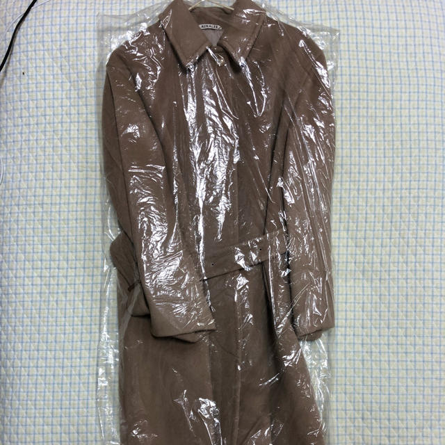 steven alan(スティーブンアラン)の値下げauralee ビーバーメルトンステンカラーコート レディースのジャケット/アウター(ロングコート)の商品写真