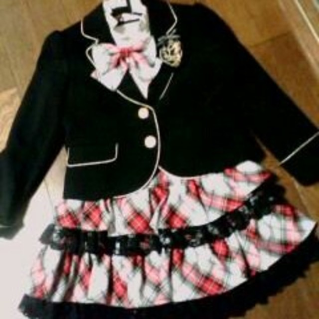 お洒落入学式SET130★AKB風美品
