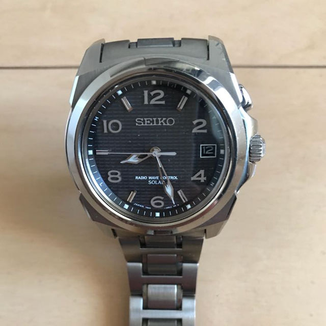 SEIKO(セイコー)のSEIKO セイコーラジオウェーブコントロールソーラー/ソーラー腕時計 メンズの時計(その他)の商品写真
