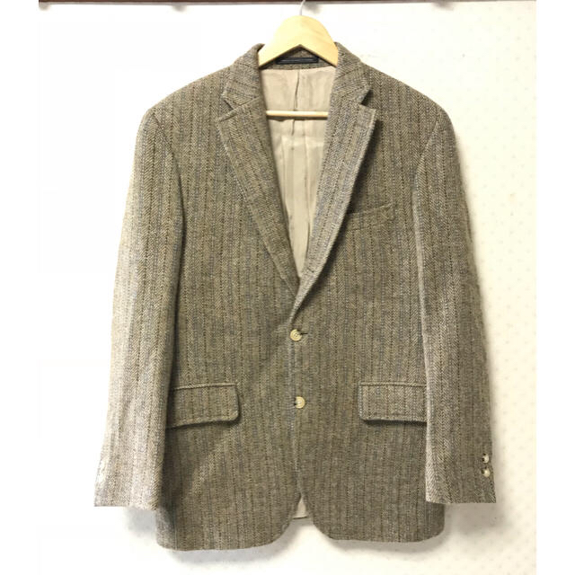 J.PRESS 手織り アイリッシュ ツイード ジャケット ウール カシミアのサムネイル