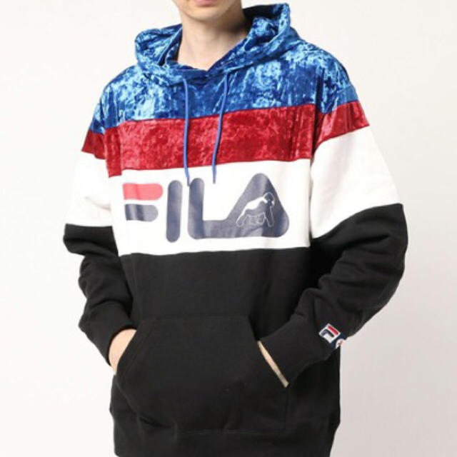 XLARGE(エクストララージ)のXLARGE×FILA XLARGE パーカー 完売 L  メンズのトップス(パーカー)の商品写真