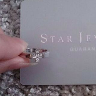 スタージュエリー(STAR JEWELRY)のstarjewelryスタージュエリーk18STARJEWELRY4号ダイヤ(リング(指輪))