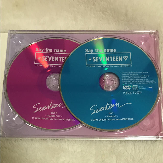 【DVD】Say the name #SEVENTEEN