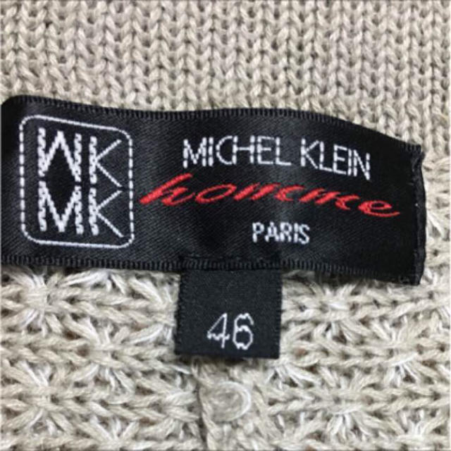 MICHEL KLEIN(ミッシェルクラン)のミッシェルクラン カーディガン M メンズのトップス(カーディガン)の商品写真