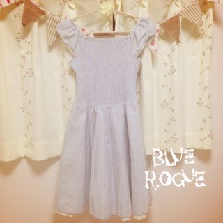 BLUE ROUGE アリスワンピース(ミニワンピース)