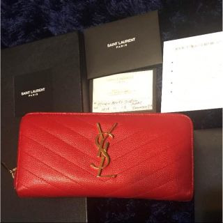 サンローラン(Saint Laurent)の直営店購入  正規品 サンローラン 長財布(財布)