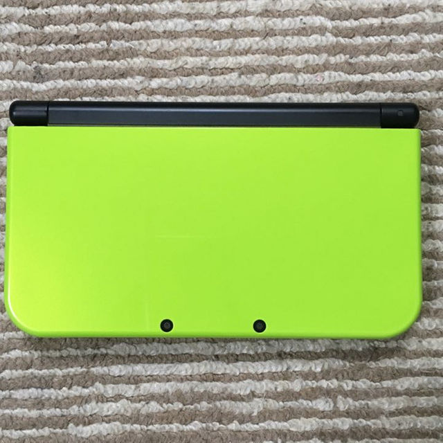 ニンテンドー3DS - 美品 new ニンテンドー 3DS LL ライム ブラック ...