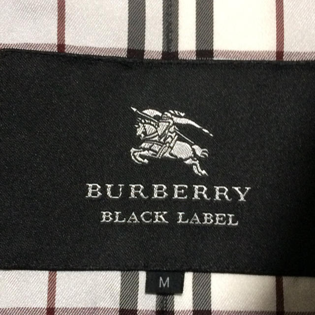 BURBERRY BLACK LABEL(バーバリーブラックレーベル)のBurberry BLACK  label ステンカラーコート(未使用、Mサイズ メンズのメンズ その他(その他)の商品写真