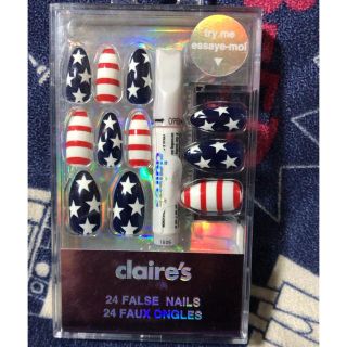 クレアーズ(claire's)の【未使用】Claire's ネイルチップ(つけ爪/ネイルチップ)