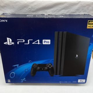 プレイステーション4(PlayStation4)のPS4　Pro　1TB　本体　CUH-7000BB01(家庭用ゲーム機本体)