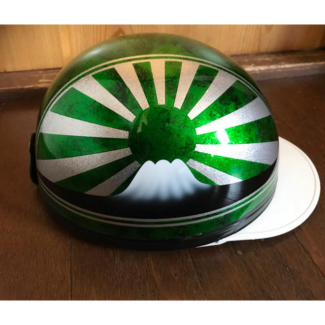 新品 キャンディーグリーンラメ ラップ塗装 富士日章 コルク半 新品 キャンディーグリーンラメ ラップ塗装 富士日章 コルク半
