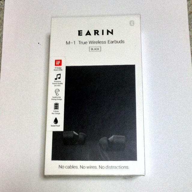 正規品 EARIN M-1 ブラック 未使用 ヘッドフォン/イヤフォン