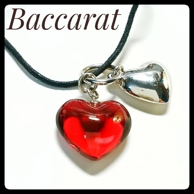 Baccarat】バカラハートネックレス hotelvillaespanola.com