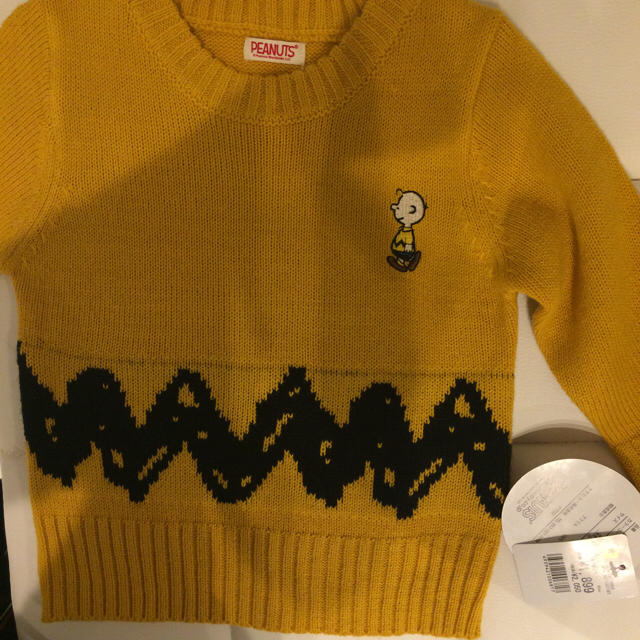 PEANUTS(ピーナッツ)のチャーリーブラウン セーター80㎝ キッズ/ベビー/マタニティのベビー服(~85cm)(ニット/セーター)の商品写真