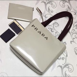 PRADA プラダ トートバッグ ラベンダー