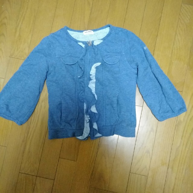 pom ponette(ポンポネット)の140cm女の子カーディガン キッズ/ベビー/マタニティのキッズ服女の子用(90cm~)(カーディガン)の商品写真