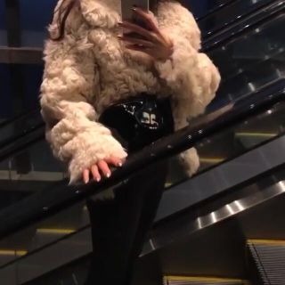 クレージュ(Courreges)のcourreges fur bag.(ショルダーバッグ)