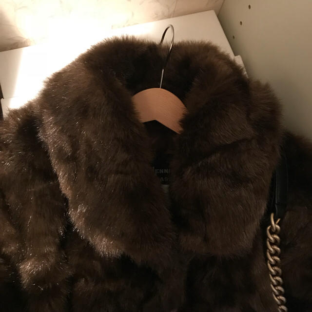us vintage eco fur coat. 1