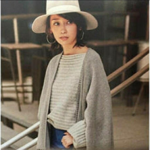 Plage(プラージュ)のPlage SUPER FINE Wool リブボートネックプルオーバー レディースのトップス(ニット/セーター)の商品写真