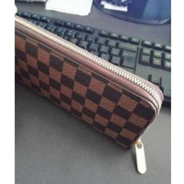 ☆大人気チェック柄☆ ノーブランド オシャレ 長財布 チェック ☆大人気チェック柄☆ ノーブランド オシャレ 長財布 チェック