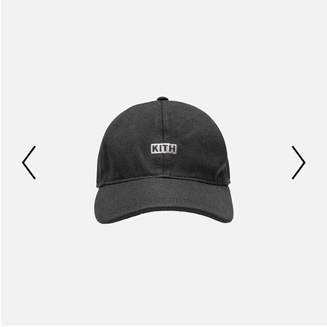 kith キャップ 黒帽子