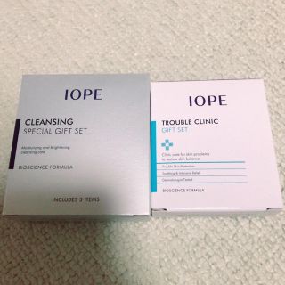 アイオペ(IOPE)のアイオペ IOPE 試供品 サンプル クレンジング トラブルクリニック 旅行用(サンプル/トライアルキット)