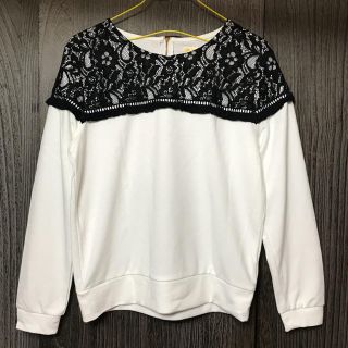 ビームス(BEAMS)のBEAMS HEART✳︎肩レーストップス(トレーナー/スウェット)