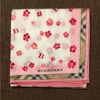 バーバリー(BURBERRY)のお値下げ中 美品 ハンカチ バーバリー(ハンカチ)