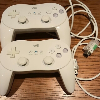 ウィー(Wii)のWii コントローラー ２個(その他)