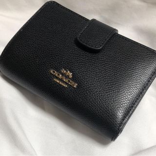 コーチ(COACH)のほぼ未使用coach 二つ折り財布(財布)