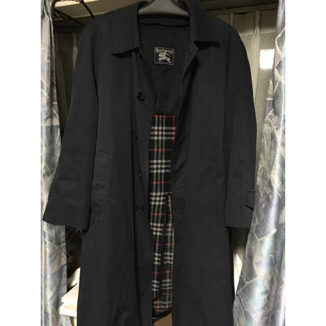 BURBERRY(バーバリー)のバーバリー ステンカラーコート コート ネイビー メンズのジャケット/アウター(ステンカラーコート)の商品写真