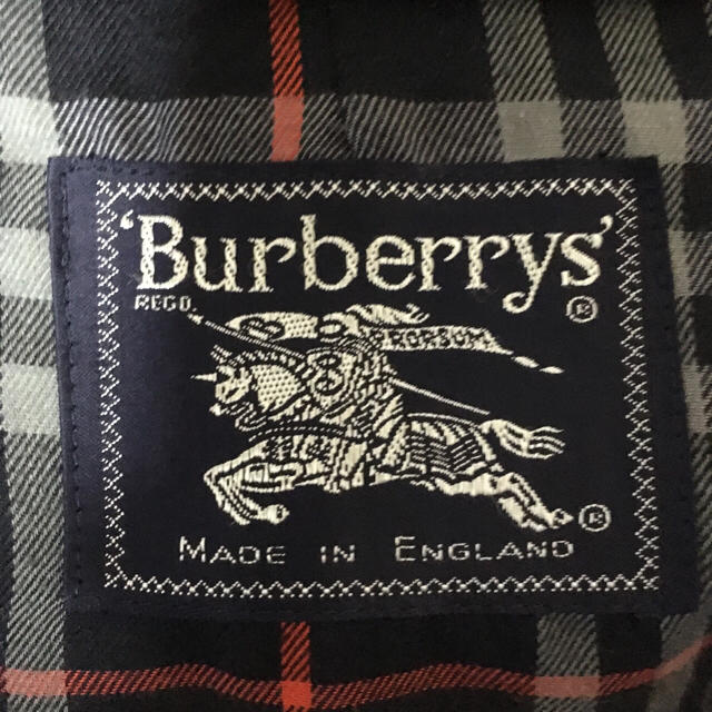 BURBERRY(バーバリー)のバーバリー ステンカラーコート コート ネイビー メンズのジャケット/アウター(ステンカラーコート)の商品写真