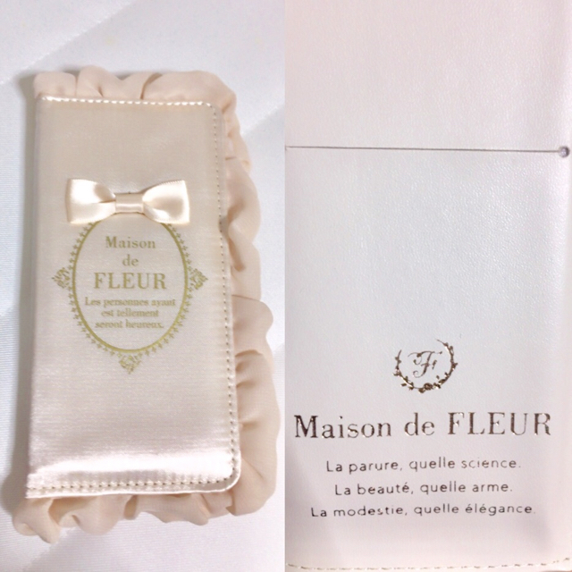 Maison de FLEUR(メゾンドフルール)のMaison de FLEUR iPhoneケース レディースのファッション小物(その他)の商品写真