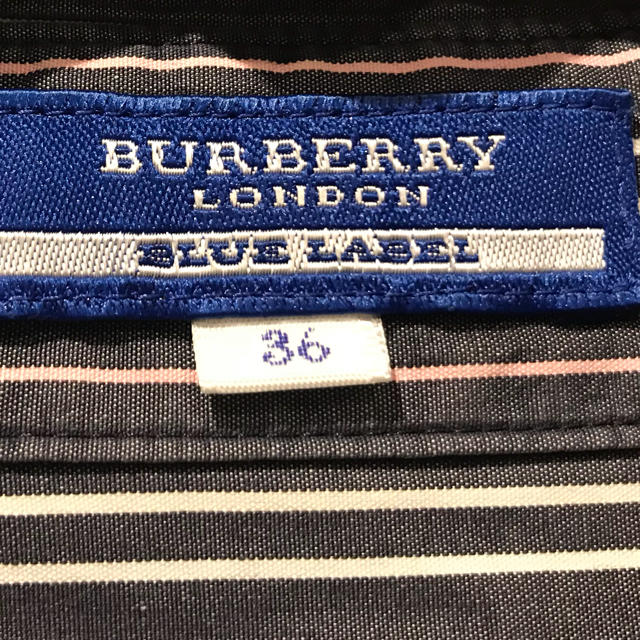 BURBERRY BLUE LABEL(バーバリーブルーレーベル)のバーバリーブルーレーベル レディース 半袖シャツ レディースのトップス(シャツ/ブラウス(半袖/袖なし))の商品写真