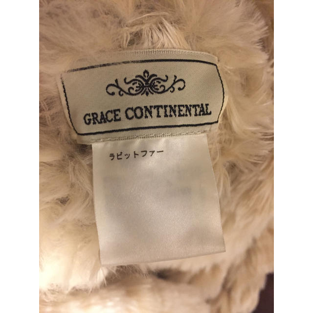 GRACE CONTINENTAL(グレースコンチネンタル)のグレースコンチネンタル ラビットファー レディースのファッション小物(マフラー/ショール)の商品写真