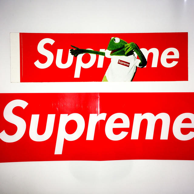 Supreme Kermit BOXLOGO カーミット ステッカー-