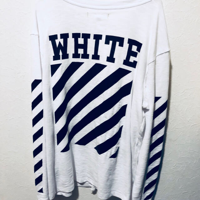 OFF-WHITE(オフホワイト)の(値下げ)off-white  ロンT メンズのトップス(Tシャツ/カットソー(七分/長袖))の商品写真