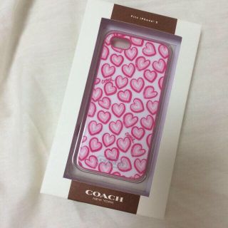 コーチ(COACH)の新品iPhone5/5sケース♡(モバイルケース/カバー)